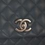 Chanel Coco Top Handle Flap Bag Medium