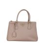 Prada Saffiano Lux Galleria Double Zip Tote Small