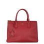 Prada Saffiano Lux Galleria Double Zip Tote Medium