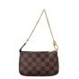 Louis Vuitton Mini Pochette Accessoires Damier Ebene