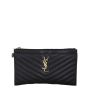 Saint Laurent Cassandre Monogram Matelasse Pouch