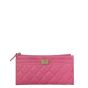 Chanel Boy Long Zipped Wallet