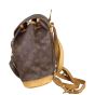 Louis Vuitton Montsouris Backpack MM Monogram Side