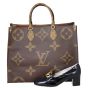Louis Vuitton Onthego GM Monogram Giant Shoe