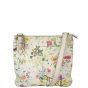 Gucci Flora Canvas Messenger Bag Front