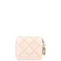 Dior Lady Dior Studded Compact Wallet Back