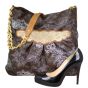 Louis Vuitton Dentelle Fersen Monogram Shoe