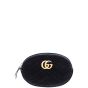 Gucci GG Marmont Matelasse Velvet Belt Bag Front