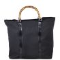 Gucci Nylon Bamboo Handle Tote Back
