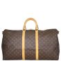 Louis Vuitton Keepall 55 Bandouliere Monogram Back