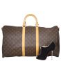 Louis Vuitton Keepall 55 Bandouliere Monogram Shoe