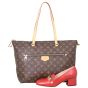 Louis Vuitton Iena MM Monogram Shoe