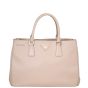 Prada Saffiano Lux Galleria Double Zip Tote Medium Front