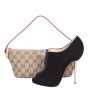 Gucci GG Canvas Boat Pochette Shoe