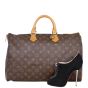 Louis Vuitton Speedy 40 Monogram Shoe