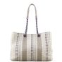Bottega Veneta Intrecciato Double Chain Tote Front