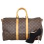 Louis Vuitton Keepall 45 Bandouliere Monogram Shoe