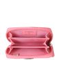 Chanel Boy Chevron Zip Coin Purse Whole interior