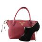 Prada Vitello Daino Two-Way Mini Tote Shoe