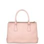 Prada Saffiano Lux Galleria Double Zip Tote Small Back