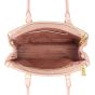 Prada Saffiano Lux Galleria Double Zip Tote Small Whole interior