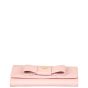 Prada Saffiano Lux Bow Wallet on Strap Base