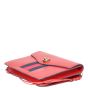 Gucci Animalier Web Leather Flap Clutch Corner