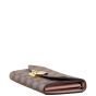 Louis Vuitton Croisette Wallet on Chain Damier Ebene Corner