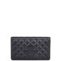 Chanel CC Quilted Yen Wallet Front