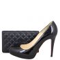 Chanel CC Quilted Yen Wallet Shoe
