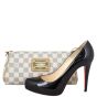 Louis Vuitton Eva Pochette Damier Azur Shoe