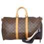 Louis Vuitton Keepall 45 Bandouliere Monogram Shoe