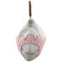 Gucci Embroidered Canvas Peggy Bamboo Hobo Side