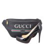 Gucci Retro Print Leather Belt Bag Shoe