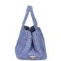 Prada Canapa Logo Tote Denim Side