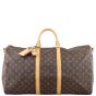 Louis Vuitton Keepall 55 Bandouliere Monogram Front
