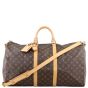 Louis Vuitton Keepall 55 Bandouliere Monogram Front

