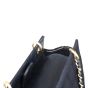 Chanel CC Canvas Chocolate Bar Chain Shoulder Bag Corner
