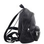 Saint Laurent Toy Embroidered Logo Leather Backpack Side
