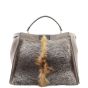 Fendi Fox & Nutria Fur Peekaboo Large Front
