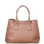 Prada Vitello Daino Shopping Tote Front

