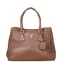 Prada Vitello Daino Shopping Tote Front
