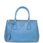 Prada Saffiano Lux Galleria Double Zip Tote Small