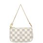 Louis Vuitton Mini Pochette Accessories Damier Azur Front
