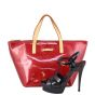Louis Vuitton Bellevue PM Monogram Vernis Shoe
