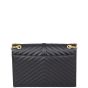 Saint Laurent Matelasse Envelope Large Bag Back
