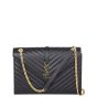 Saint Laurent Matelasse Envelope Large Bag Front
