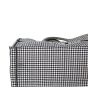 Dior Houndstooth Book Tote Corner
