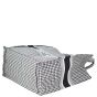 Dior Houndstooth Book Tote Corner