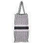 Dior Houndstooth Book Tote Side